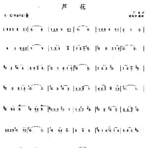 笛子谱 | 芦花 印青曲 刘群强