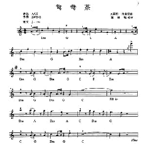 电子琴谱 | 鸳鸯茶 文森特 尤曼斯曲 郭强辉