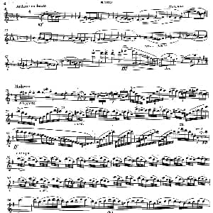 长笛曲谱 | 卡门幻想曲 BORNE