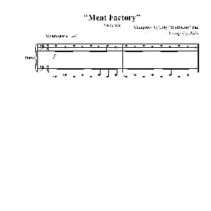 Meat Factory 钢琴谱