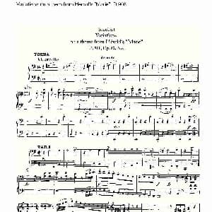 a them from Hérold’s 钢琴谱