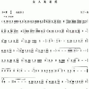 葫芦丝谱 | 女人是老虎 张千一