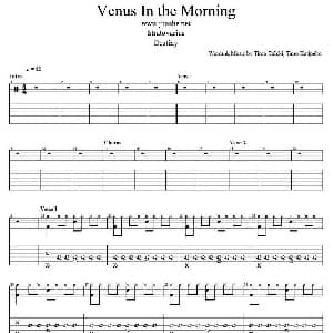 Venus In The Morning 吉他谱 Stratovarius