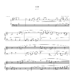 肖斯塔科维奇—前奏曲 钢琴谱 肖斯塔科维奇