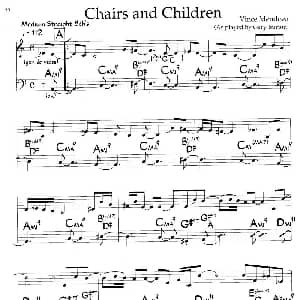 Chairs and Children 钢琴谱