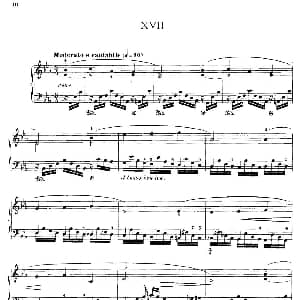 20 Petites Etudes, Op.91 钢琴谱 莫什科夫斯基