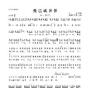 爱已成奢侈_歌曲简谱_词曲:王浩 王浩