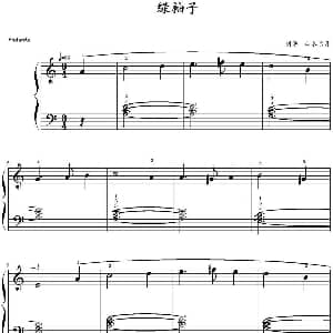 绿袖子 钢琴谱 山水眩月制谱