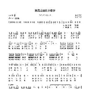 我是山里的小歌手_歌谱投稿_词曲:姜建新 易希平