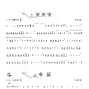 葫芦丝谱 | 葫芦丝曲精选 星星索 希望 王甲坤 王甲华编著