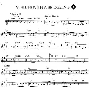 萨克斯谱 | Jazz Patterns For Improvisation Bb Frank Mantooth 6