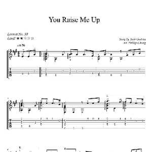 你鼓舞了我_歌曲简谱