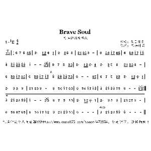 Brave Soul_歌曲简谱_词曲: S.E.N.S.