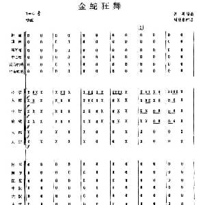 金蛇狂舞 民乐合奏总谱 周仲康配器版 聂耳