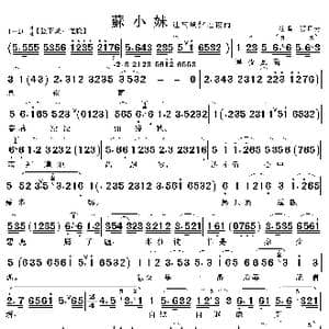 连夜风声连夜雨_歌曲简谱