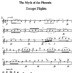 萨克斯谱 | Escape Flights
