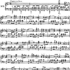 门德尔松无词歌Op.62 钢琴谱 门德尔松