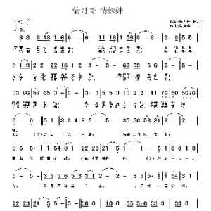 情妹妹 情哥哥_歌曲简谱_词曲:耿长生 李小华 常连祥