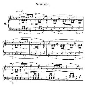 Akvareller Op.19 钢琴谱 尼尔斯 威廉 加德 Niels Wilhelm Gade