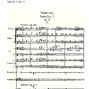 Suite No.1, Op.43 第一套曲,Op.43第四乐章