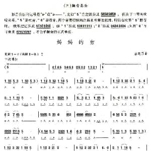 口琴谱 | 考级七级曲目 妈妈的吻