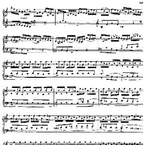 16 Concertos BWV 972 987 钢琴谱 约翰.塞巴斯蒂安.巴赫