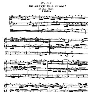 18首赞美诗前奏曲之五 钢琴谱 约翰 塞巴斯提安 巴赫