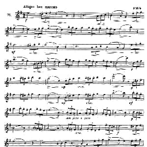 萨克斯谱 | 萨克斯练习曲合集 2—79 巴雷特