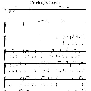 口琴谱 | Perhaps Love 也许爱情 布鲁斯