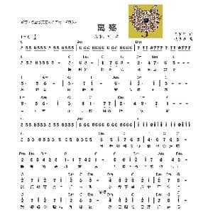 离殇_歌曲简谱_词曲:王宇翔 胡宇梁