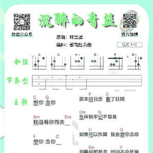 沉醉的青丝 林宝馨_歌谱投稿