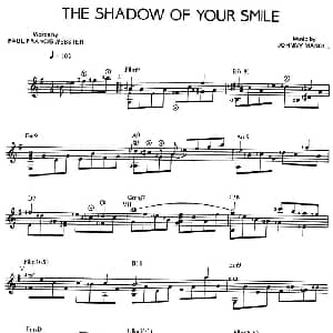 THE SHADOW OF YOUR SMILE 吉他谱
