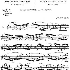 小提琴谱 | 顿特24首小提琴练习曲 作品37—3 顿特