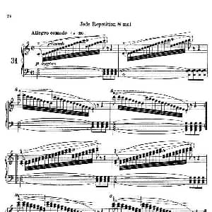 School of the Virtuoso Op.365 钢琴谱 卡尔 车尔尼