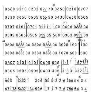 5 6人民海军向前进 小号ⅠⅡ分谱 军乐02_歌曲简谱_词曲: 魏群