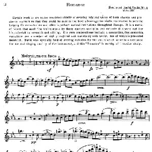 小提琴谱 | ROMANCE 浪漫曲 大卫作曲版 DAVID 大卫