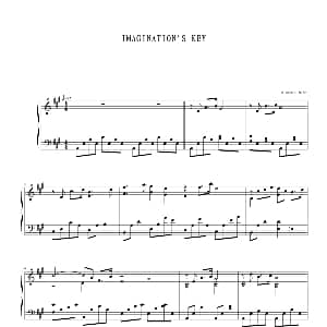 Imagination's Key 钢琴谱 Kevin Kern