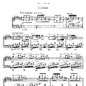 8 Humoresques Op.101 钢琴谱 安东宁 德沃