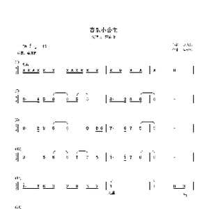 音乐小公主_歌谱投稿_词曲:赵大国 谷继业