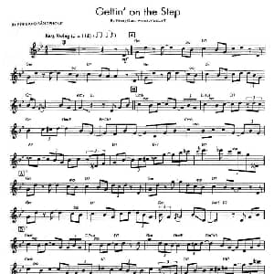 萨克斯谱 | Gettin' on the Step