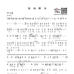 你的眼神_歌谱投稿_词曲:苏来 苏来