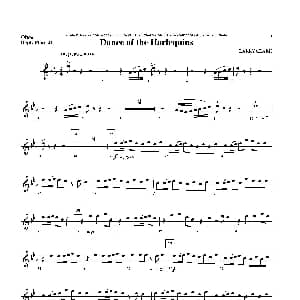 Dance of Harlequins 双簧管分谱
