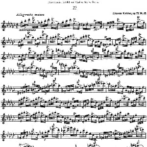 长笛曲谱 | 斯勒新老风格长笛练习重奏曲 第四部分 NO.23 Siegfried Thiele S. 斯勒