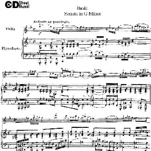 小提琴谱 | Violin Sonata No.2 in G minor 小提琴 钢琴伴奏