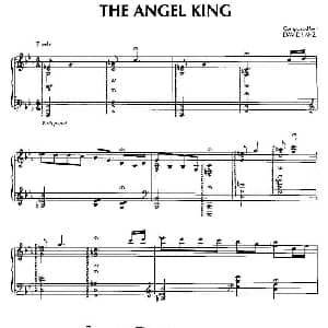 The Angel King 钢琴谱 美 大卫 兰兹 David Lanz