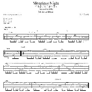 Sleepless Night 吉他谱