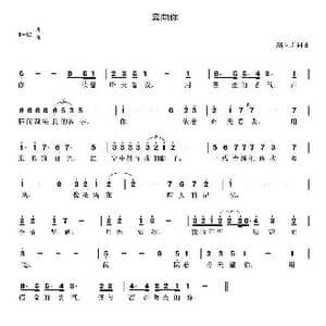 奔向你_歌曲简谱_词曲:高立志 高立志