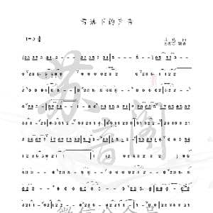 雪落下的声音_歌曲简谱