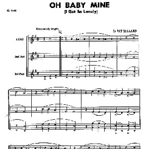 萨克斯谱 | OH BABY MINE