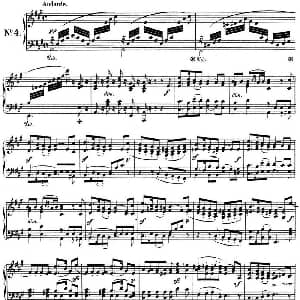 门德尔松无词歌Op.38 钢琴谱 门德尔松